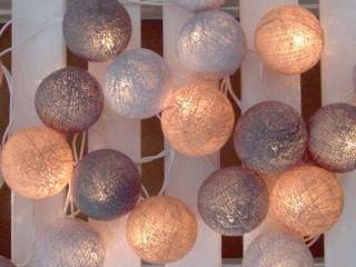 Cotton balls lights, Qule Qule Livings de estilo moderno