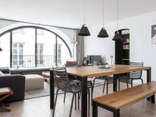 Realisations, Interior Design By C Interior Design By C Salas de jantar modernas