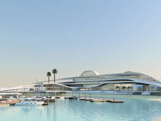 Concorso Doha Marina Club, Ray Render Lab Ray Render Lab Espacios comerciales