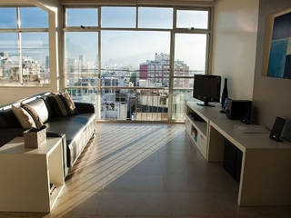 apartamento em Ipanema, Margareth Salles Margareth Salles Salas de estar modernas