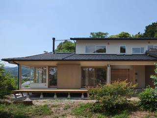 庚申堂の家, ろく設計室 ろく設計室 Casas de estilo ecléctico