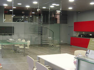 Reforma de un local comercial reconvertido a oficinas, Aram interiors Aram interiors Commercial spaces