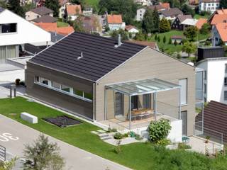 Einfamilienhaus als Passivhaus, RAB Rutz + Bänziger Architekten RAB Rutz + Bänziger Architekten Rumah Modern