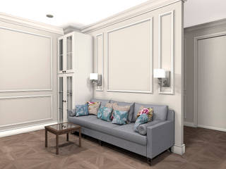 Квартира на ул. Садовая, A.workshop A.workshop Classic style living room