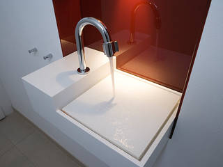 Design Waschtische, baqua GmbH Manufaktur für Bäder baqua GmbH Manufaktur für Bäder Modern bathroom Sinks