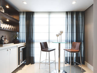Apartamento Menino Deus, Arquiteto Gustavo Redlich & Associados Arquiteto Gustavo Redlich & Associados Moderne Weinkeller