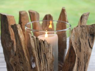 Greige - Outdoor Candle Holders and Lanterns, Greige Greige Balcone, Veranda & Terrazza in stile rustico