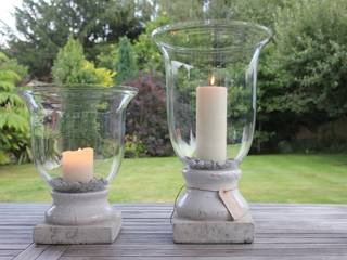 Greige - Outdoor Candle Holders and Lanterns, Greige Greige ทางเดินสไตล์คลาสสิกห้องโถงและบันได