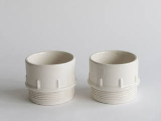 Pipe Condiment Cups, StolenForm StolenForm Industrial style houses