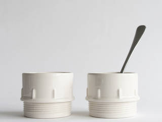 Pipe Condiment Cups, StolenForm StolenForm Casas industriales