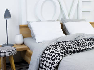 Pościel/Bedding, Nocne Dobra Nocne Dobra Scandinavian style bedroom