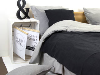 Pościel/Bedding, Nocne Dobra Nocne Dobra Dormitorios de estilo minimalista