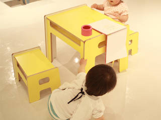 iroiro furniture, maak inc. maak inc. Eclectic style nursery/kids room