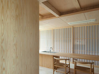 House in Nanakuma, MOVEDESIGN MOVEDESIGN Kitchen