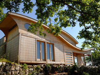 Maison écologique de José Bové, eco-designer eco-designer Casas de estilo moderno