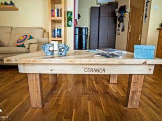 Mesa de salón, Ein Mamëll Ein Mamëll Rumah Gaya Rustic