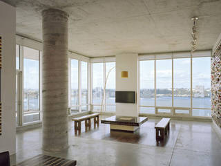 Treasure Box Loft 2007, Goderbauer Architects Goderbauer Architects Modern living room