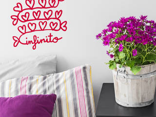 Vinilos de amor ::: Love wall stickers, Chispum Chispum Modern Walls and Floors