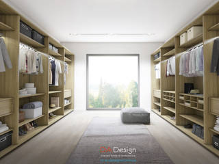 Wardrobe Collection, DA-Design DA-Design Minimalist style dressing rooms