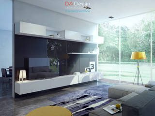 TV zone, DA-Design DA-Design Soggiorno minimalista