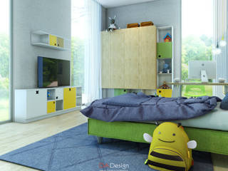 Tic-Tac-Toe Collection, DA-Design DA-Design Dormitorios infantiles de estilo minimalista