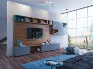 TV zone, DA-Design DA-Design Living room