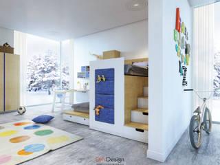 Tic-Tac-Toe Collection, DA-Design DA-Design Dormitorios infantiles de estilo minimalista