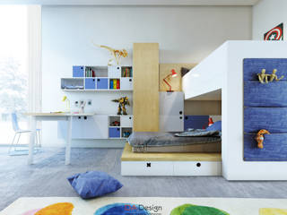 Tic-Tac-Toe Collection, DA-Design DA-Design Stanza dei bambini minimalista