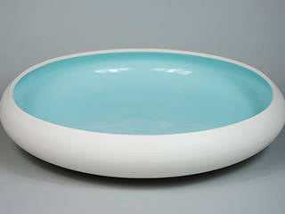 Pool, Andrew Temple Smith Ceramics Andrew Temple Smith Ceramics غرفة السفرة