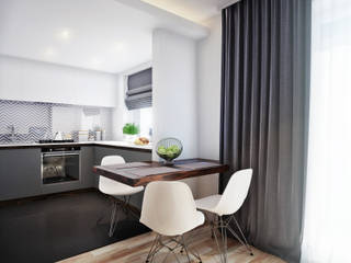 Minimal Grey, DA-Design DA-Design Minimalist living room