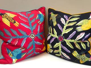 Cushions, Porcupine Rocks Ltd Porcupine Rocks Ltd Livings de estilo mediterráneo