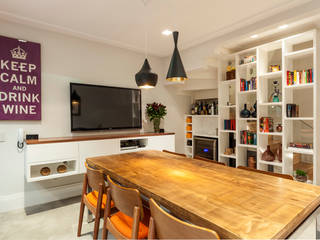_IN Panamby, ARQ_IN ARQ_IN Modern media room