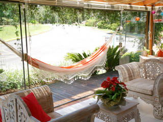 Prepara la casa para el Verano con Brasilchic, Brasilchic Brasilchic Balkon, Beranda & Teras Gaya Kolonial