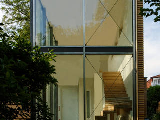 Atelierhaus H, plan X architekten gmbh plan X architekten gmbh Casas modernas
