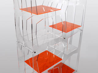 Library Ghost ver. 3.0, Nsd factory Nsd factory 现代客厅設計點子、靈感 & 圖片