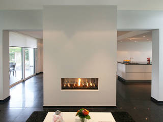 Aanbouw woning Landgraaf, SeC architecten SeC architecten Modern living room