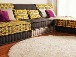 Sofa modulable modelo "Craft" - Girona , LOOK & CUSHION LOOK & CUSHION Modern living room