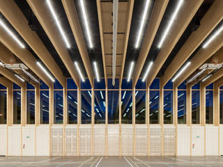 Sporthalle Sargans, Blue Architects Blue Architects Commercial spaces