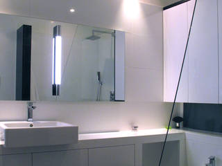 rénovation d'une salle de bain, Atelier S Atelier S Modern Bathroom