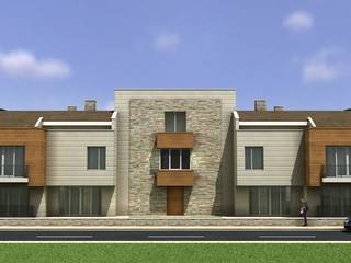 EVE GARDEN KONUTLARI, PROFEM MİMARLIK MÜHENDİSLİK LTD. ŞTİ. PROFEM MİMARLIK MÜHENDİSLİK LTD. ŞTİ. Modern Houses