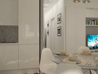 Нюансы белого, CO:interior CO:interior Scandinavian style kitchen