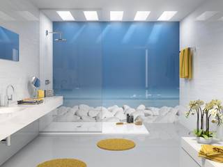 Paradise Target Tiles Ванная комната в стиле модерн Декор