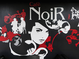 Cafè NOIR , Todesign Todesign Paredes e pisos modernos