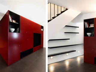 Duplex Olivais _ Reabilitação Arquitetura, Tiago Patricio Rodrigues, Arquitectura e Interiores Tiago Patricio Rodrigues, Arquitectura e Interiores Salon moderne