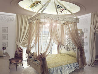 LORA BERGIY "daughter room", 3D_DESIGNER_ALLA 3D_DESIGNER_ALLA Bedroom