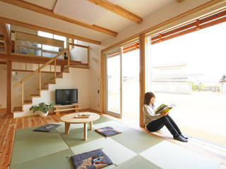 中野ドミノ, 有限会社 コアハウス 有限会社 コアハウス Eclectic style living room