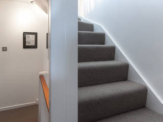 Blackheath House, APE Architecture & Design Ltd. APE Architecture & Design Ltd. Pasillos, vestíbulos y escaleras modernos