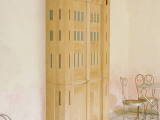 Castle Cupboard in Limed Oak designed and made by Tim Wood, Tim Wood Limited Tim Wood Limited Storage room