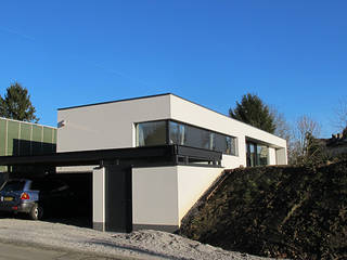 Maison passive en Brabant Wallon, dune Architecture sprl dune Architecture sprl Будинки