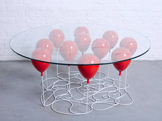 UP BALLOON COFFEE TABLE, ROUND EDITION 2015, Duffy London Duffy London غرفة المعيشة